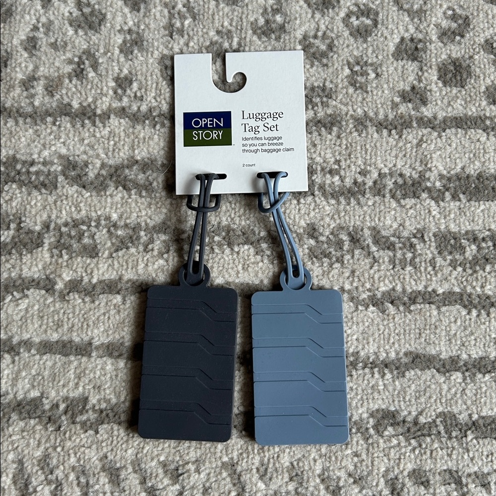 NWT Open Story Luggage Tags